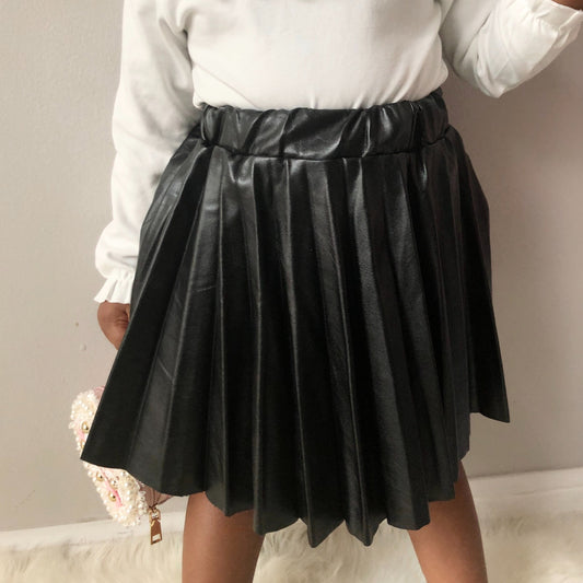 Luxe Accordion Skirt