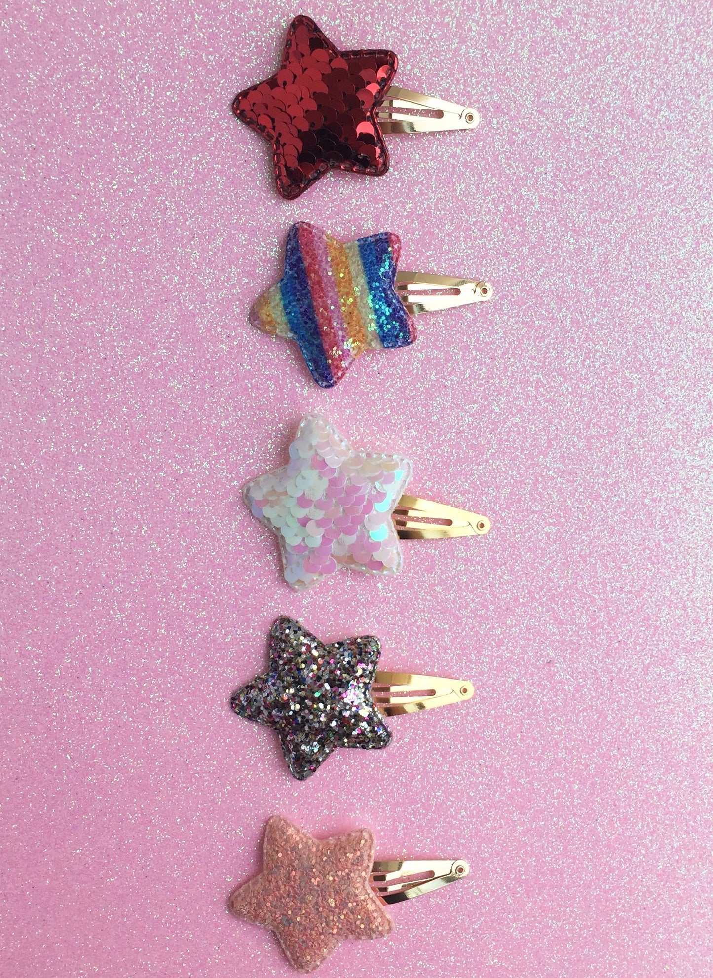 Confetti Party Hair Clips