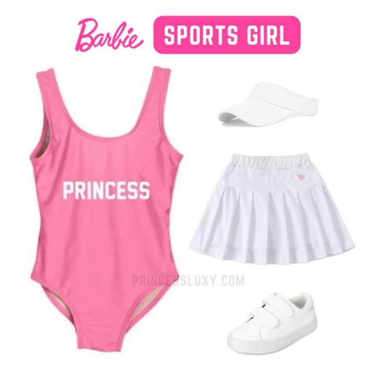 Serve Up Fun with Tennis Barbie in Our Princess Swimsuit!
