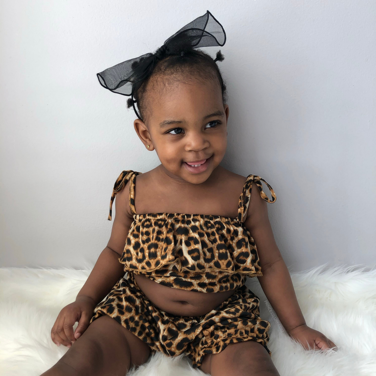 Chic Leopard 2 Piece Short Set