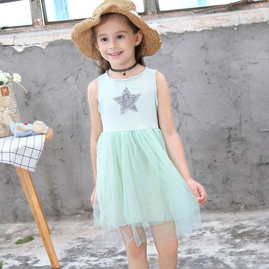 Star Party Girls Dress