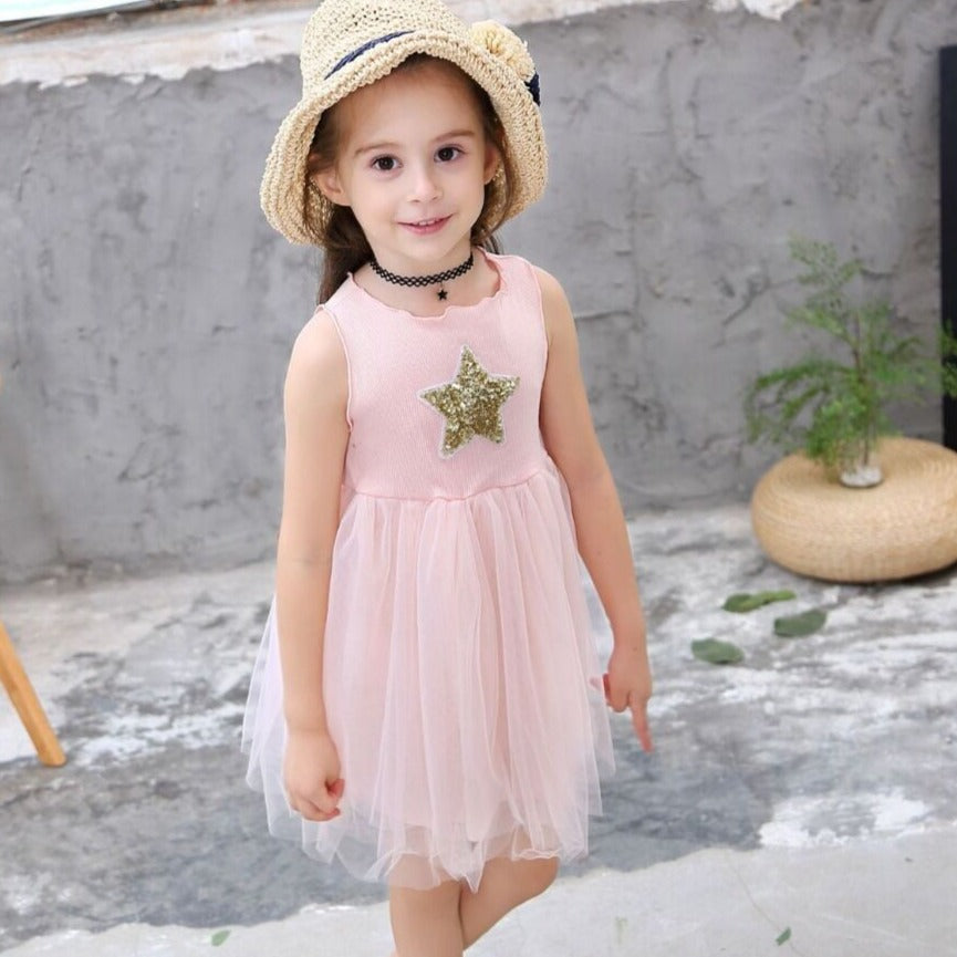 Star Party Girls Dress