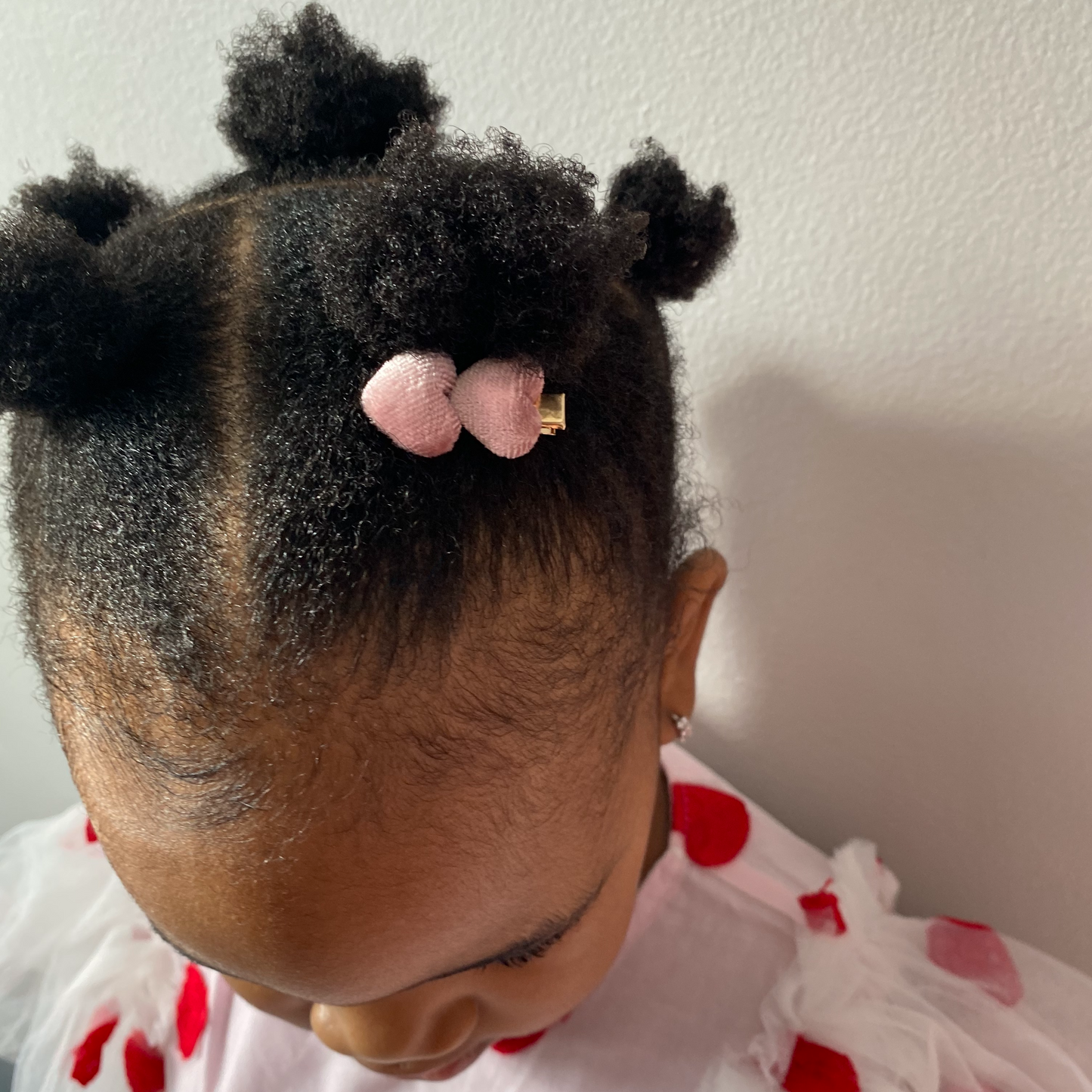 Cupid Heart Hair Clips