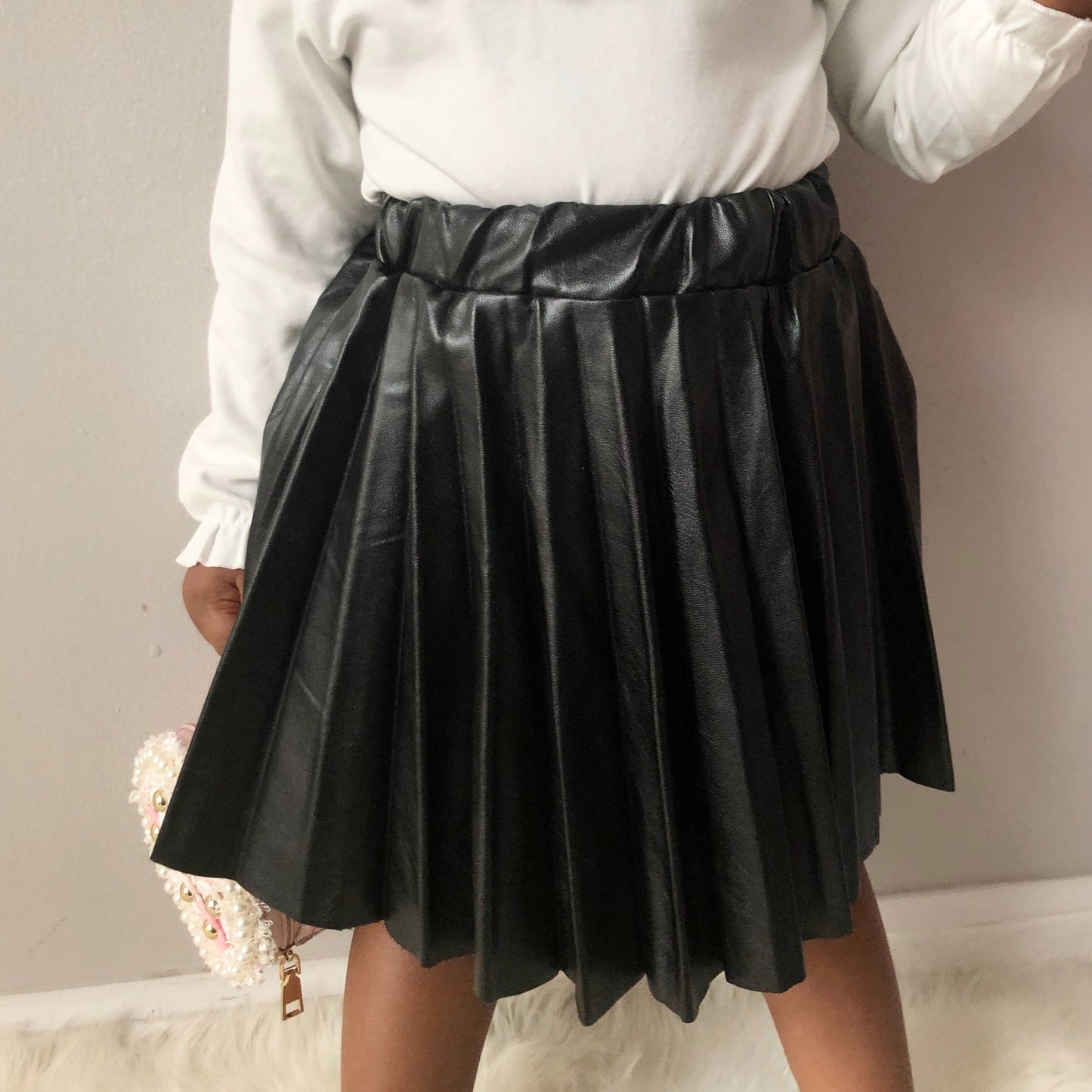 Luxe Accordion Skirt