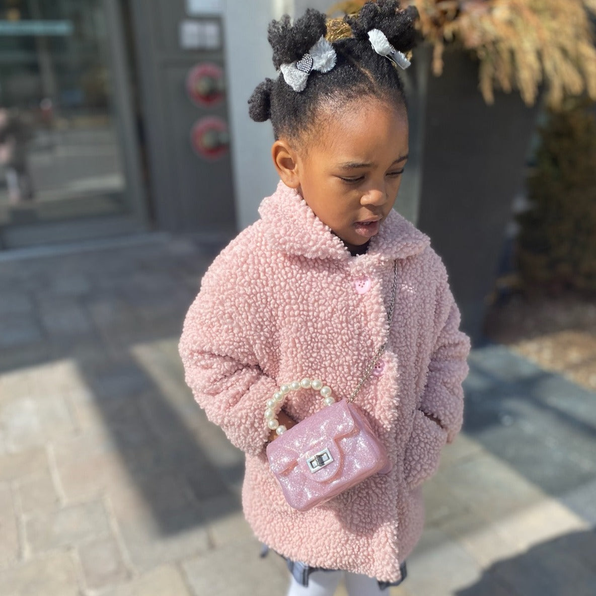 Teddy coat baby girl online