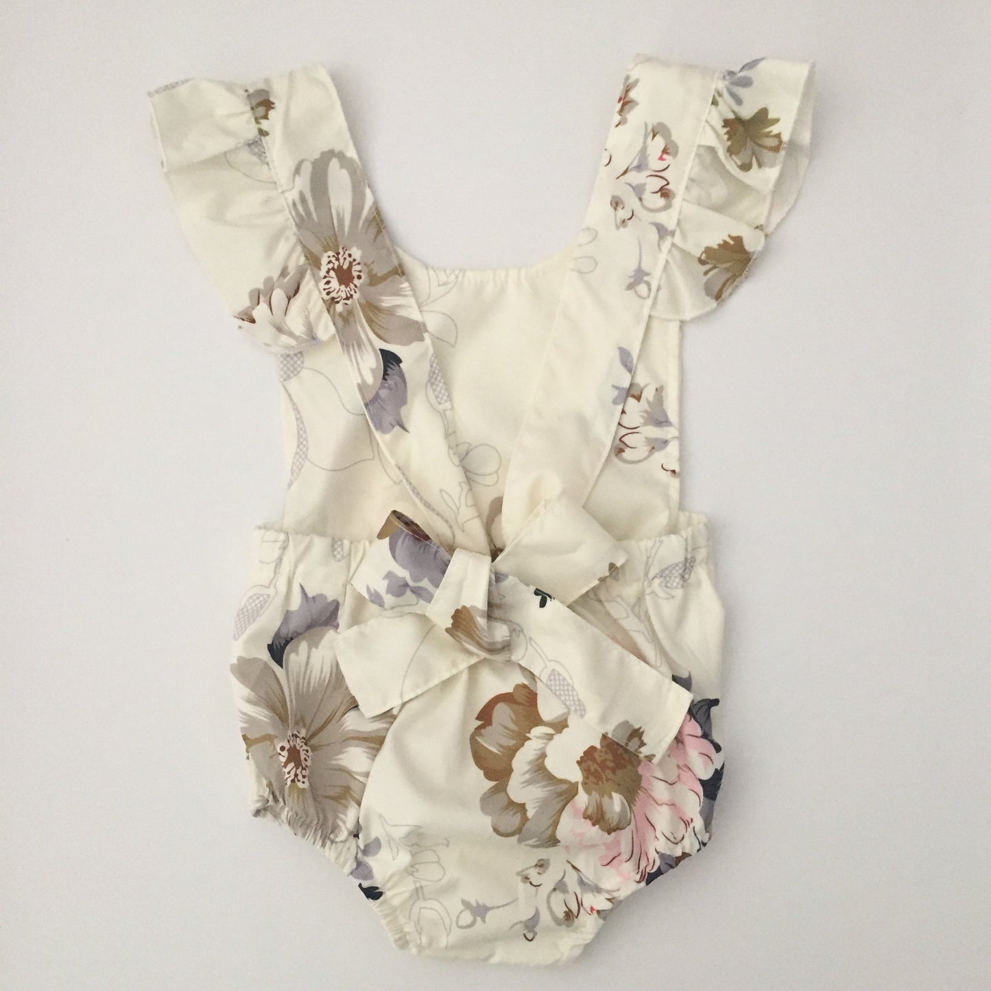 Tea Party Floral Romper