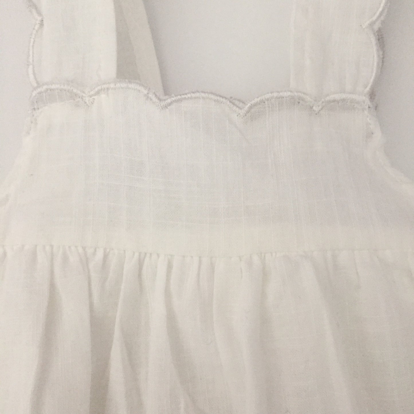 Linen Party Baby Romper