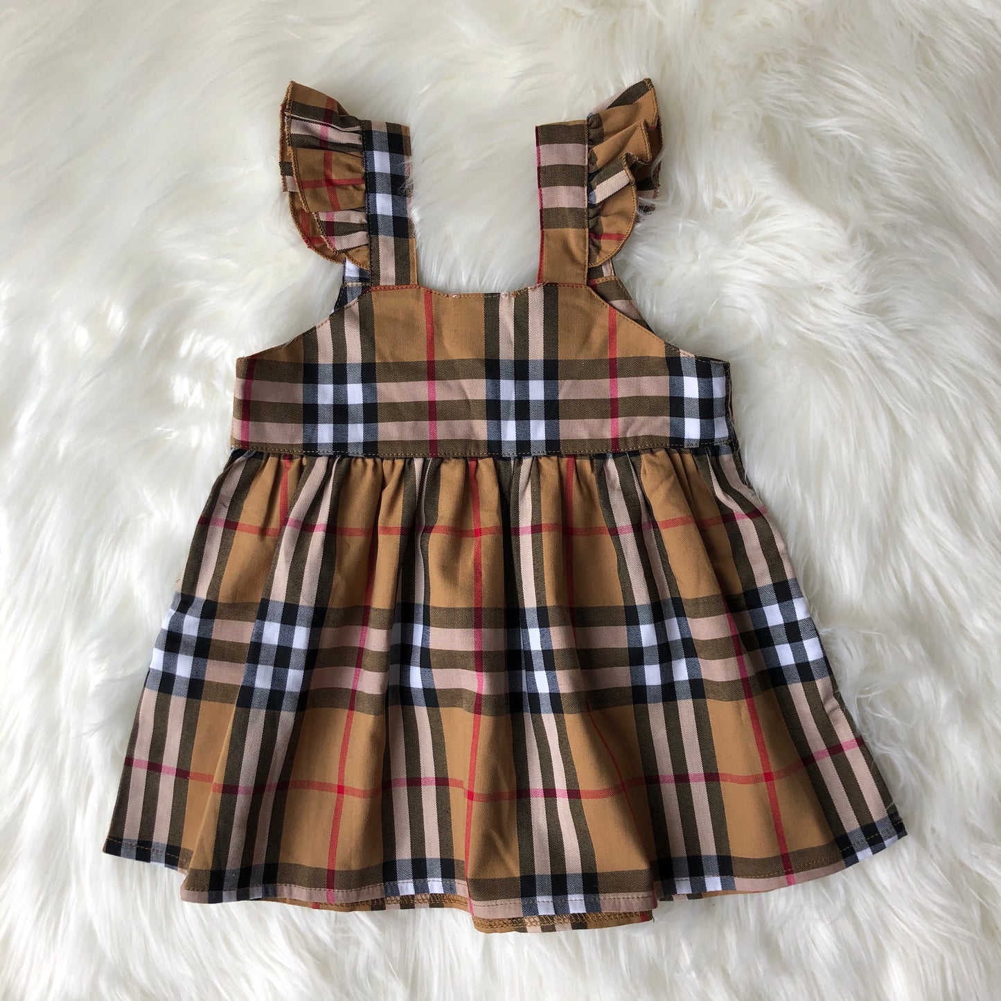 British Party Tartan Dress